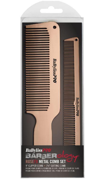 B/Pro Metal Comb Set 2pce - RG