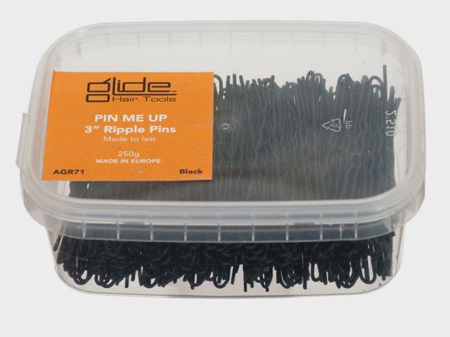 Glide Pin Me Up Ripple 7cm Black