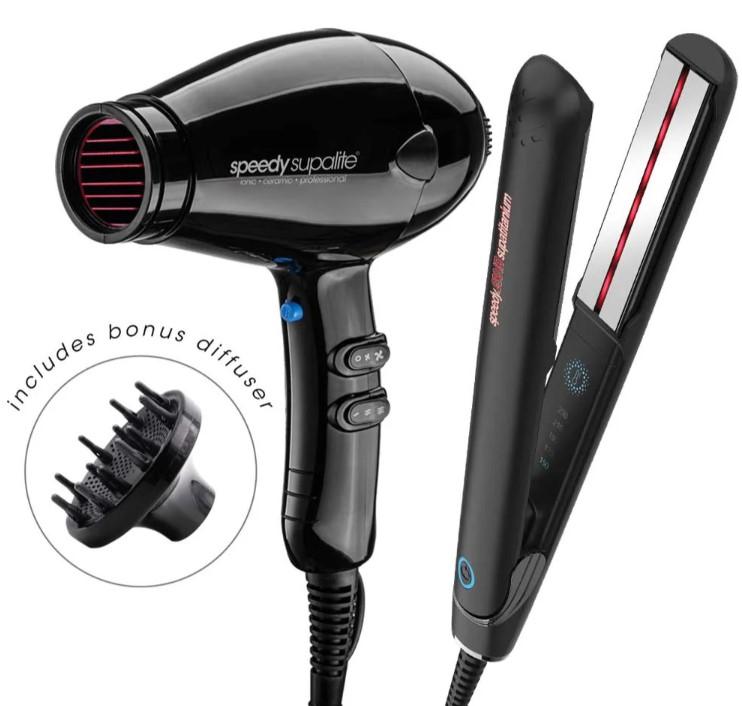 Speedy Straightener & Travel Dryer Duo