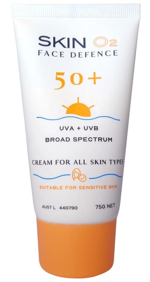 Face Defence SPF50+ Invisible Cream 75ml