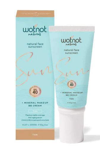 WotNot Natural Face Sunscreen + BB Cream