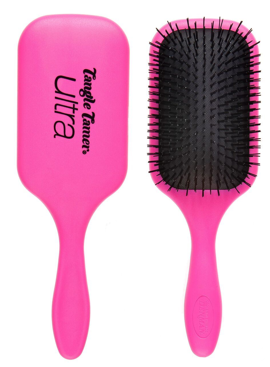 Denman Large Tangle Tamer Brush Pink