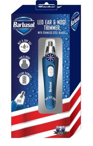 Barbasol Led Ear / Nose Trimmer