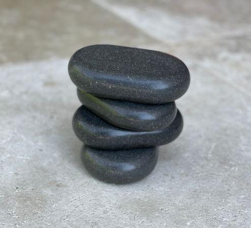 4 Pc XLARGE Ovular Massage Stones