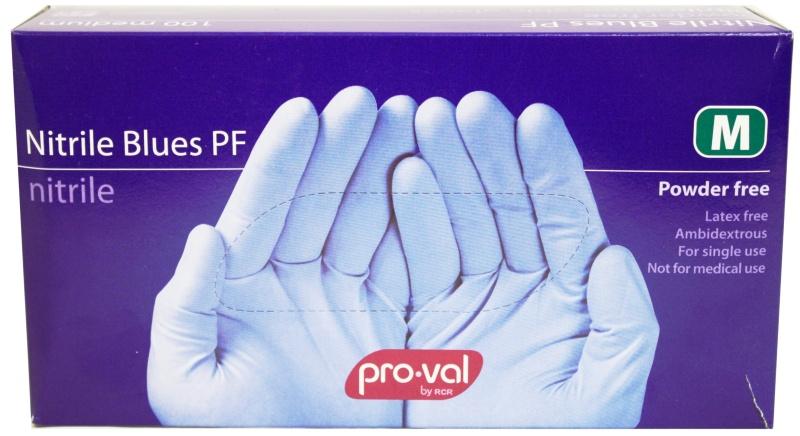 Medicom Nitrile Powder & Latex Free Gloves Blue