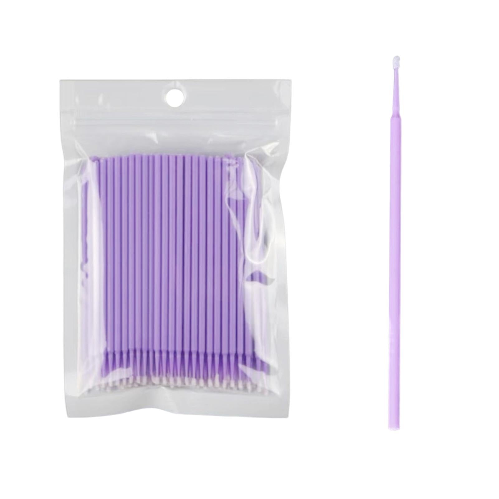 Microswab Brushes 100pk (refill/purple)