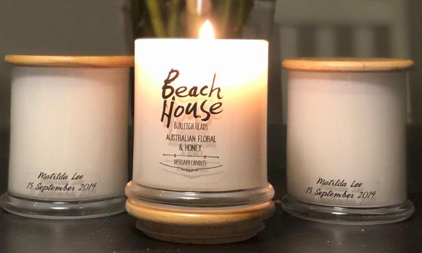 Australian Floral & Honey Candle - Med