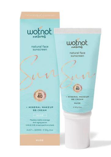 WotNot Natural Face Sunscreen + BB Cream