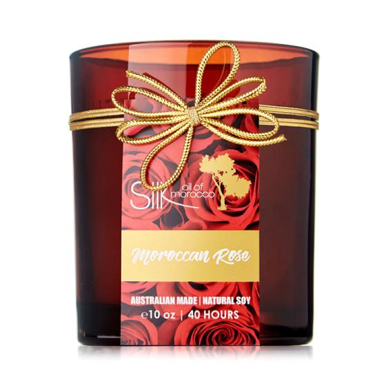 Silk Oil of Morocco Amber Natural Soy Candle