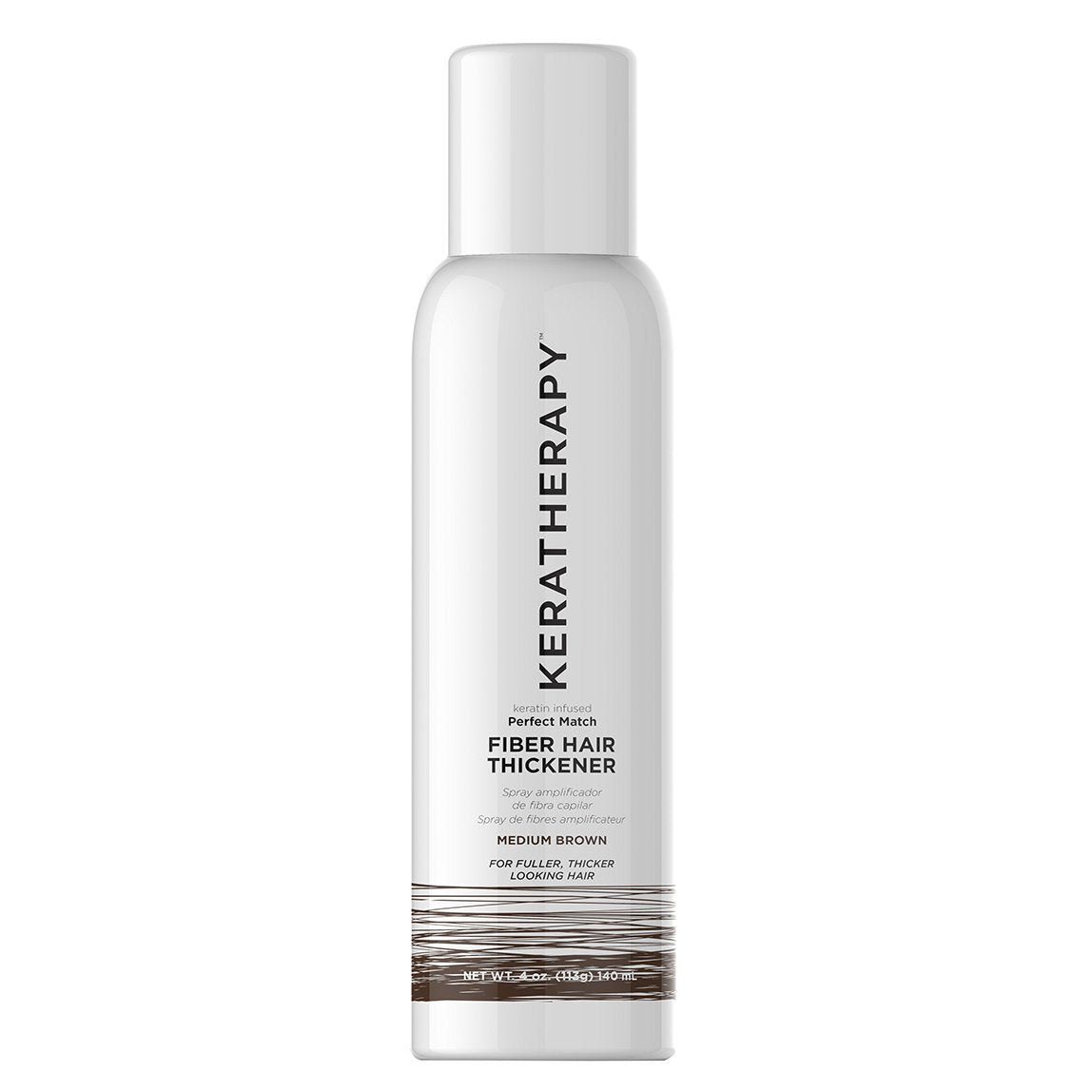 Keratherapy Fiber Spray Med Brown