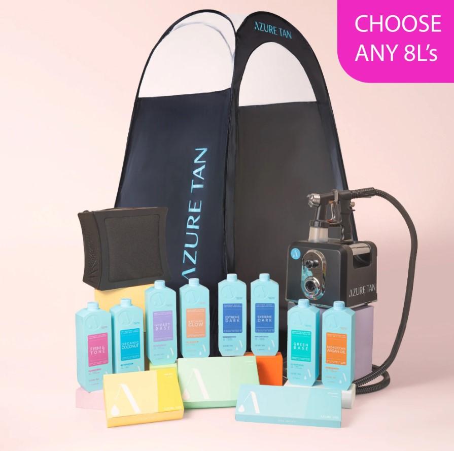 Azure Deluxe Spray Tan Kit