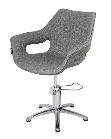 Pixie Styling Chair Grey Weave