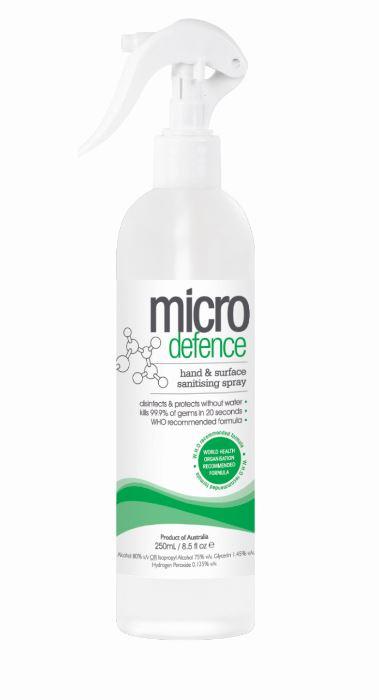 Micro Defence Hand&Surf Spray 250ml L/S