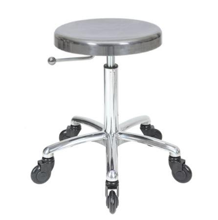 Aluminum Stool-Chro Base Clicknclean W