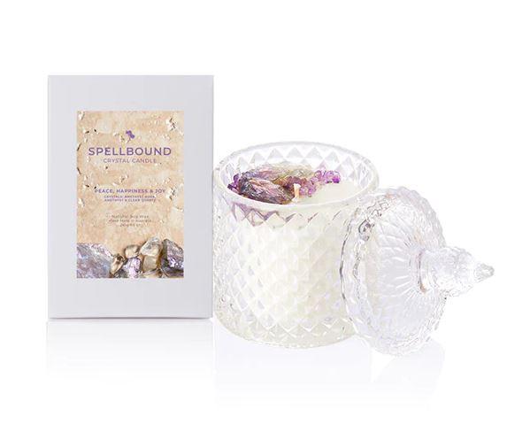 Silk Oil of Morocco Crystal Candle