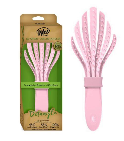 WetBrush Go Green Curl Detangler - Pink