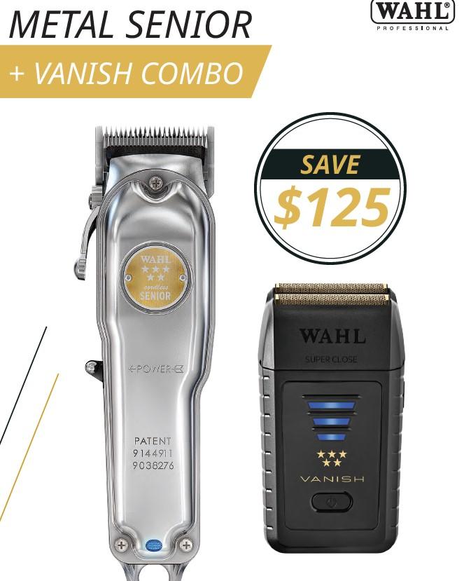 Metal Senior + Vanish Shaver combo