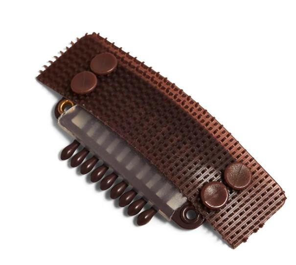 Velcro Clips Brown