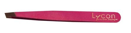 Pink Slanted Tweezers